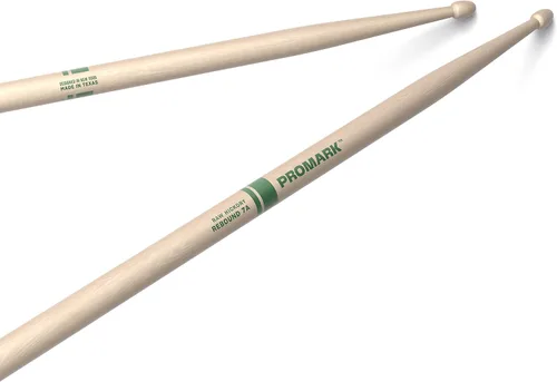 Vista 15 de ProMark Rebound 2B Baquetas de Hickory, Punta Ovalada de Nylon, 1 Par