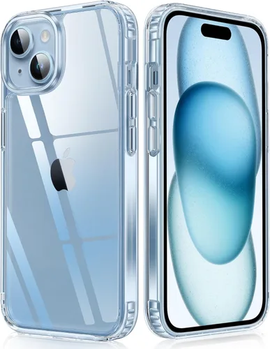 Vista 211 de FNTCASE para iPhone Air Case Clear: Fundas magnéticas para teléfono con protector de pantalla a prueba de caídas, compatibles con Magsafe, delgadas