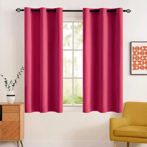 Vista 51 de MIULEE Cortinas para oscurecer la habitación, con aislamiento térmico y bloqueo de luz, juego de 2 paneles de cortina opaca para ventana, parte