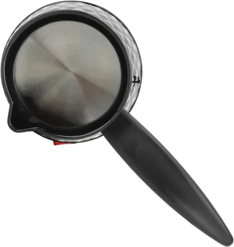 Vista 9 de Cafetera turca, cafetera turca eléctrica de 20.3 fl oz, máquina de café turco ABS y acero inoxidable con mango extraíble como accesorio