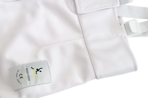 Vista 8 de LEONARK Pantalones de esgrima, chaqueta chaleco chaleco para sable de espada de papel de aluminio, traje de uniforme de esgrima unisex Chaqueta-mano
