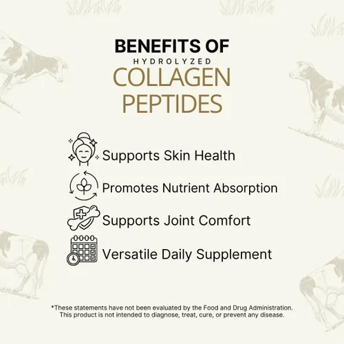 Vista 3 de Nopalina Paquete: Colágeno hidrolizado + polvo de 1 libra