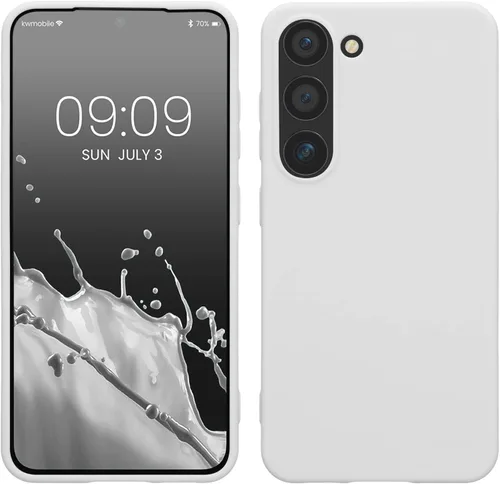 Vista 175 de kwmobile Funda compatible con Samsung Galaxy S23 - Funda protectora de silicona TPU suave y delgada - Piedra antigua