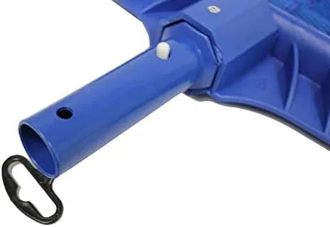 Vista 6 de HYDROTOOLS by SWIMLINE 8040 - Red de hojas para estanque de piscina sobre el suelo Herramienta de limpieza de red de desnatador extra grande