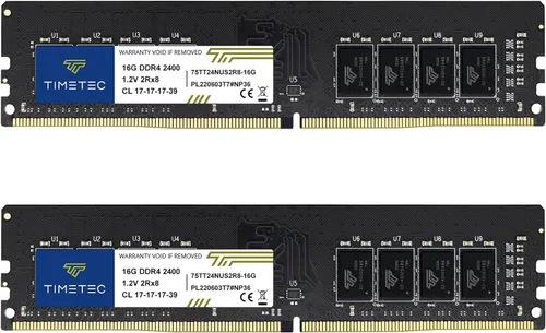 Vista 11 de Timetec 8 GB DDR4 2400 MHz PC4-19200 sin ECC sin búfer 1.2 V CL17 1Rx8 de rango único 288 pines UDIMM módulo de memoria RAM de actualización para PC