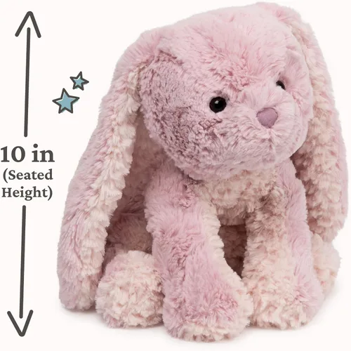 Vista 2 de GUND Cozys Collection Bunny - Juguete sensorial de peluche de 10 pulgadas