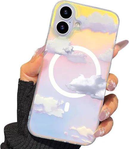 Vista 192 de I-MGAE-IN-AR - Funda diseñada para iPhone 12 y 12 Pro, diseño de mariposa plateada brillante, funda protectora de poliuretano termoplástico, suave