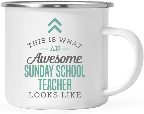Vista 244 de Andaz Press 11oz. Stainless Steel Campfire Coffee Mug Gift, This is What an Awesome Mentor Looks Like, 1-Pack, Birthday Gift Ideas Coworker Him Her