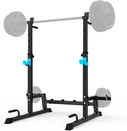 JX FITNESS Estante para sentadillas, estante de barra, estante de prensa de banco push up multifunción levantamiento de pesas gimnasio/gimnasio en