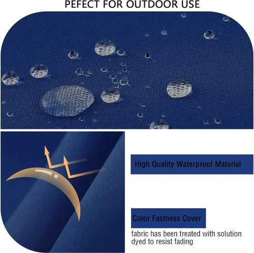 Vista 81 de idee-home Cojines impermeables para asiento de exteriores, para muebles de patio, cojines de repuesto para asiento profundo Hampton Bay