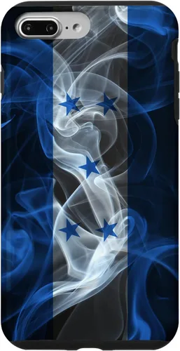Vista 18 de Smoky Honduras Flag - Funda de orgullo hondureño ahumado para iPhone 17