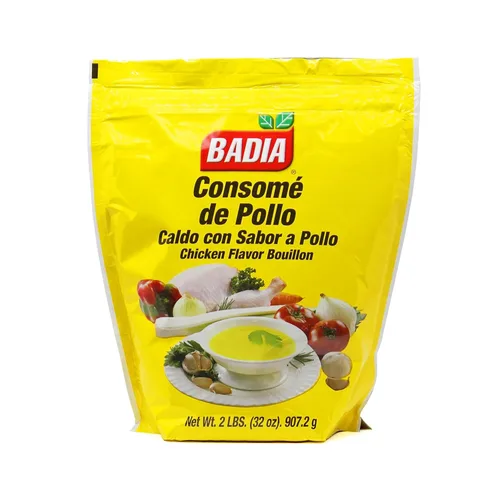 Vista 7 de Badia Caldo con sabor a pollo, 12 onzas – Condimento sabroso natural rico para sopas, arroz, guisos y adobos