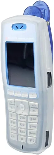 Vista 5 de Artisan Power Funda de silicona rosa para teléfonos Polycom SpectraLink 8400 y 8440 Caja de silicona de grado sanitario Número de pieza OEM