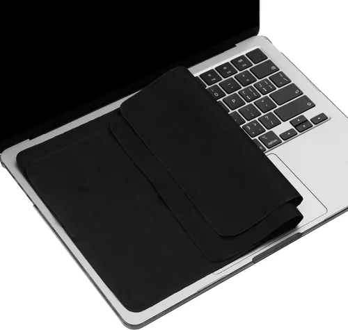Paquete de 2 paños de limpieza de microfibra para pantalla de MacBook Air/MacBook Pro de 15" y 16", protección contra marcas de teclado en pantalla,
