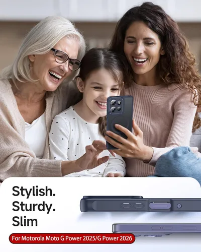 Vista 1266 de LeYi Funda para teléfono Samsung-S23: protector de pantalla e imán MagSafe Púrpura