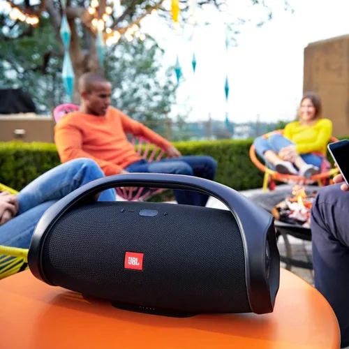 Vista 2 de JBL Boombox - Altavoz Bluetooth portátil impermeable - Negro