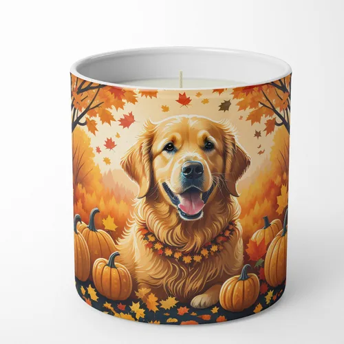 Vista 31 de Caroline's Treasures DAC1001CDL Affenpinscher Fall Decorative Soy Candle Nature Soy Wax Essential Oil Home Decor Ideal for Bedroom Kitchen Bath