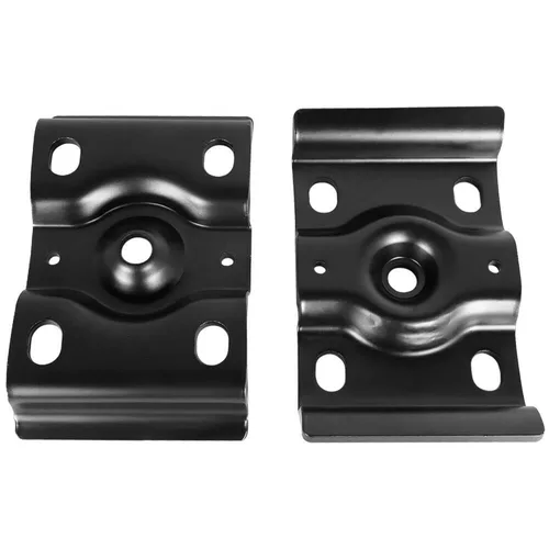 2 soportes de placa superior con resorte de eje trasero en U, compatible con Ford F-250 F-350 Super Duty 1999-2010 Excursion 2000-2005 Sustituye a