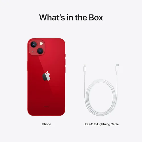 Vista 6 de Apple - iPhone 13 para Verizon (renovado prémium), 128 GB, color rojo (PRODUCT)