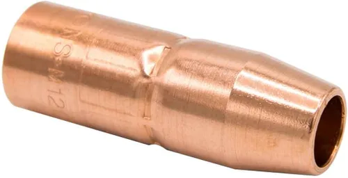Vista 2 de Miller NS-M1200C AccuLock MDX - Boquilla roscada, orificio de 1/2 pulgada, punta empotrada, cobre, paquete de 2