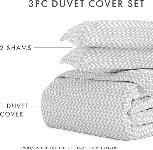 Vista 129 de Linen Market Funda de edredón individual para cama individual – Experimenta una comodidad similar a un hotel con una suavidad inigualable