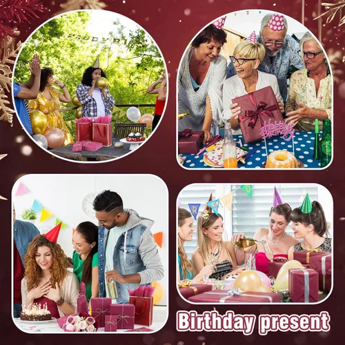 Vista 6 de Teling 500 hojas de papel de seda para bolsas de regalo de 14 x 20 pulgadas, papel de seda a granel para bodas de otoño, cumpleaños, manualidades