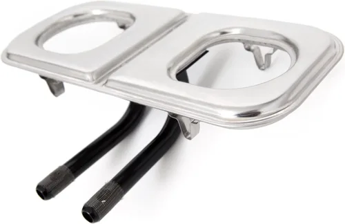 Broil King Quemador Infinity de acero inoxidable 18432 T401, plateado