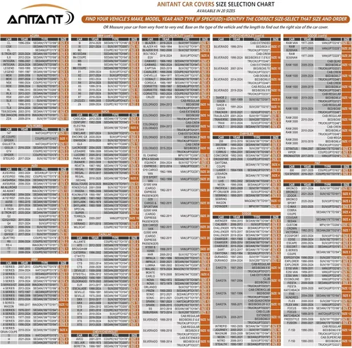 Vista 4 de Cubierta de Vehículo Impermeable Deportiva Pequeña de ANITANT, Cubierta de Nieve para Vehículo, Cubiertas de Coche para Automóviles Impermeables