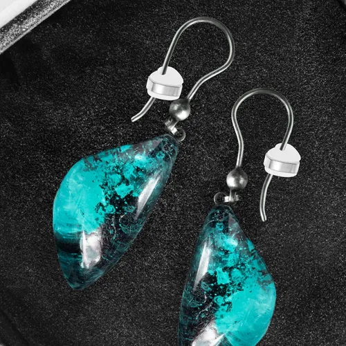 Vista 2 de EXCEART 100 piezas de aretes de silicona con forma de corazón, repuesto en forma de corazón, tapón trasero de goma para aretes