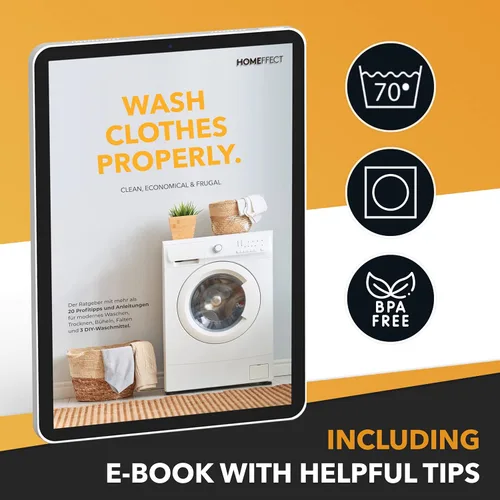 Vista 6 de Clips para calcetines para lavandería – El clip original para calcetines de lavado – Soporte para calcetines de lavandería para lavadora y secadora