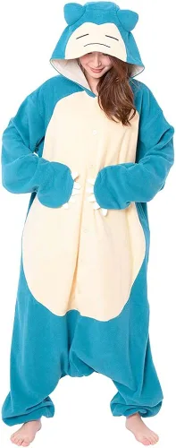 Vista 7 de SAZAC Kigurumi - Pokemon - Snorlax - Mono de Halloween