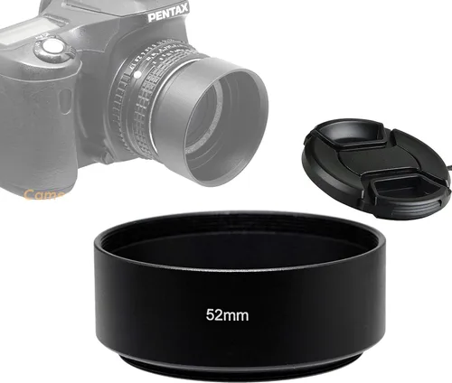 Vista 8 de Fotasy Parasol de metal de 39 mm para objetivo, parasol de 39 mm para objetivos Canon, Fuji, Leica, Leitz, Nikon, Olympus, Panasonic, Pentax, Sony