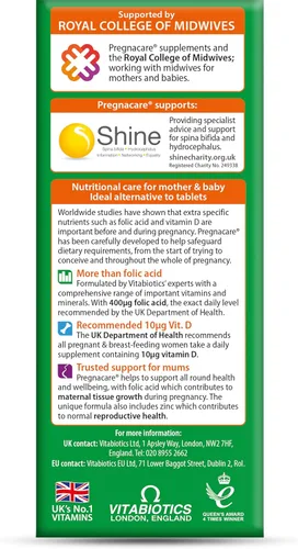 Vista 4 de Vitabiotics Pregnacare Liquid - 6.8 fl oz por Pregnacare