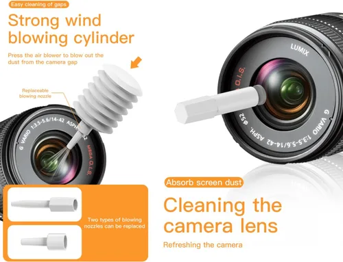 Vista 5 de Kit de limpieza multifuncional 20 en 1 para Apple Airpods, iPhone, puerto de carga de almohadilla, kit de herramientas limpiadoras de reparación