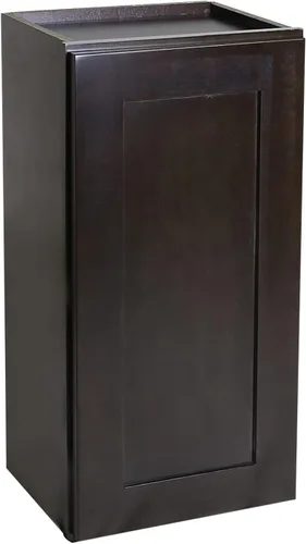 Design House Brookings - Gabinete de pared para cocina Shaker, no ensamblado, W1524, 15" de ancho x 12" de profundidad x 24" de altura, pintado en