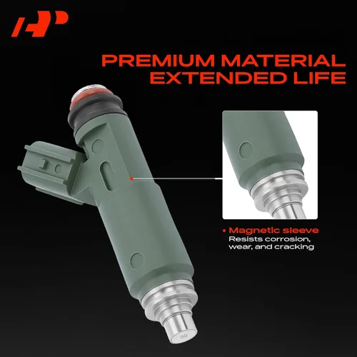 Vista 3 de A-Premium Inyectores de combustible compatibles con Toyota Corolla 2000-2004, Matrix 2003-2006, Celica, MR2 Spyder y Chevrolet Prizm & Pontiac Vibe
