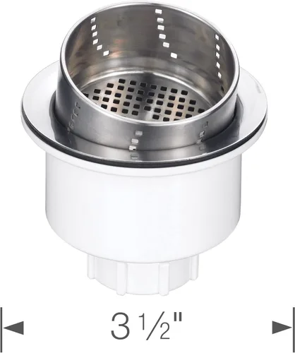 Vista 2 de BLANCO, Stainless 441231 - Colador de cesta de drenaje de cocina 3 en 1