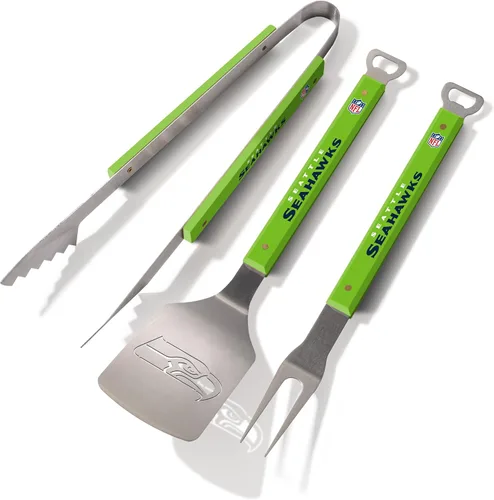 Vista 23 de YouTheFan NFL Spirit Series - Juego de barbacoa de 3 piezas