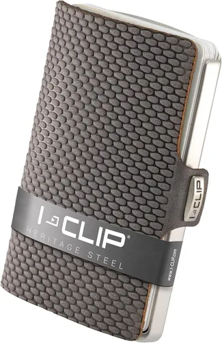 Vista 12 de I-CLIP Acero inoxidable con clip intercambiable - Cartera delgada - Cartera de cuero - Billetera premium - Tarjetero de acero inoxidable