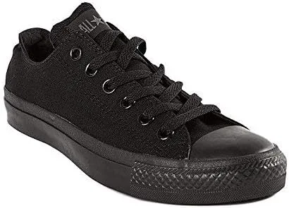 Vista 9 de Converse - Tenis de caña baja para hombre Negro - Negro 10 Women8 Men