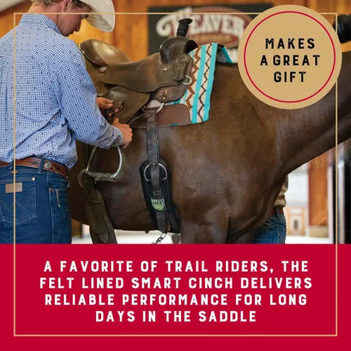 Vista 4 de Sujetador inteligente de piel liso, con forro de fieltro. Viene con una nueva y mejorada hebilla., 36 - pulgadas