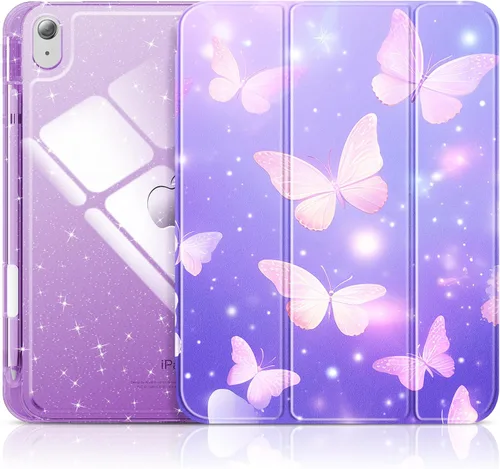 Vista 21 de INFILAND Funda compatible con iPad A16 de 11ª generación de 11 pulgadas 2025, funda para iPad de 10ª generación de 10.9 pulgadas, cubierta