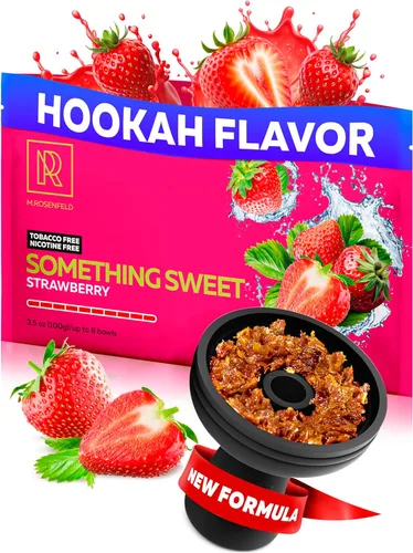 Vista 14 de Sabor a cachimba Blueberry Mint Herbal Blue Mist - 2.8 onzas - 2.82 oz de cachimba shisha sin tabaco melaza cachimba tabaco y nicotina Shisha sin