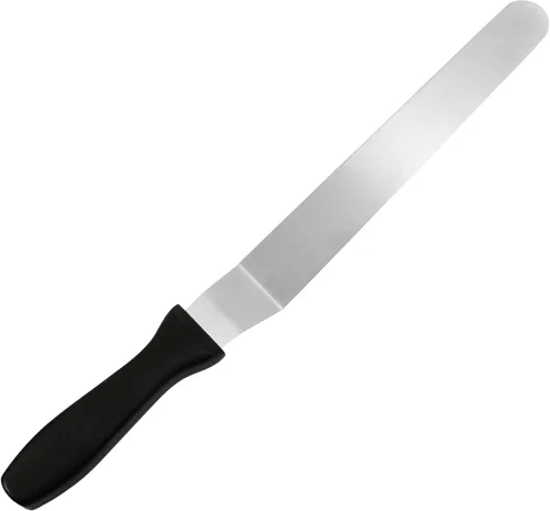 Vista 5 de Fat Daddio's SPAT-CS - Espátula para galletas en ángulo de acero inoxidable, 2.5 pulgadas