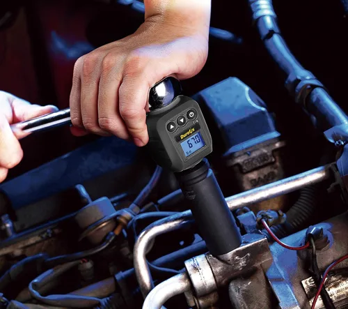 Vista 3 de Durofix RM602-4A (25 a 250 ft-lbs.) Adaptador de par digital con zumbador y notificación de flash LED - Normas ISO 6789 con certificado