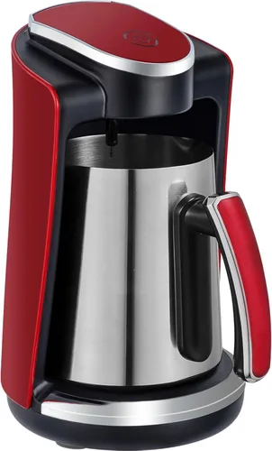 Sadaf One-Touch Mediterranean Coffee Maker – Electric Turkish, Greek, and Armenian Coffee Machine - Stainless Steel Coffee Maker - Foam Control &