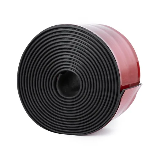 Vista 66 de Tiras de goma de neopreno con parte trasera adhesiva, junta autoadhesiva para acolchado de alfombrilla, 1 pulgada de ancho x 1/5 pulgadas de grosor