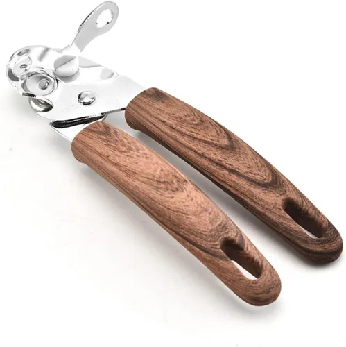 Vista 5 de BESTonZON Picnic Comfort con para el hogar práctico Abrelatas de cocina portátil lata lata botella de acero inoxidable al aire libre mango de gadget