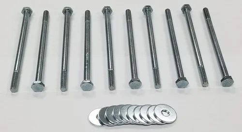 Vista 3 de LS - Kit de pernos de colector de admisión de coche compatible con Chevy Camaro Corvette GTO G8 SS Pontiac Trans AM F-Body 4Th 5Th Gen LS1 LS2 LS3