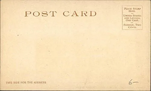 Vista 2 de Van Ness House Burlington, Vermont VT Original Antique Postcard